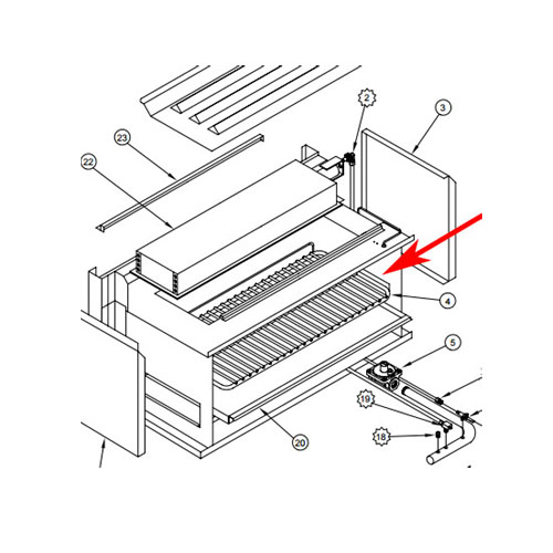 RACKARCM 48 44-1/4X 15-1/2