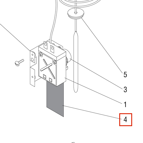 Tag Thermostat-Red