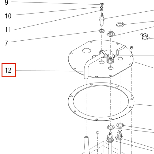 Tube Assy Overflow