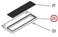 Drip Tray W/Pads (Dual)