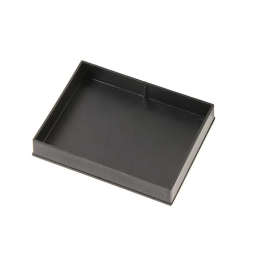 Tray, Drip-Black Plastic