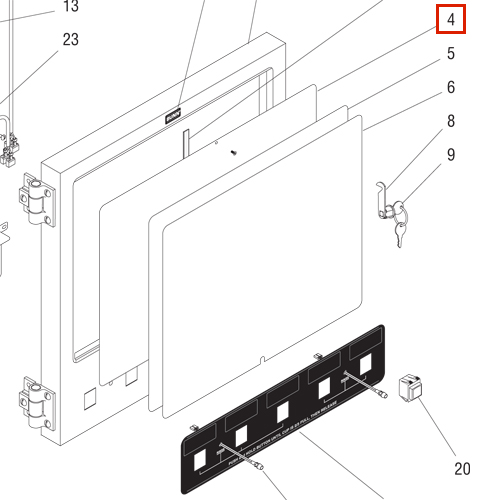 Lens, Merchandiser Fixed