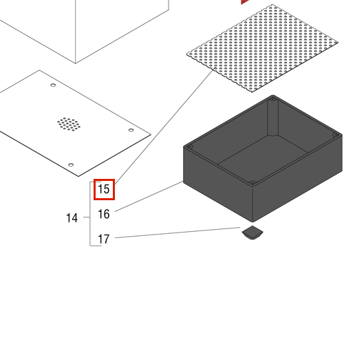 Cover Drip Tray-Perforated