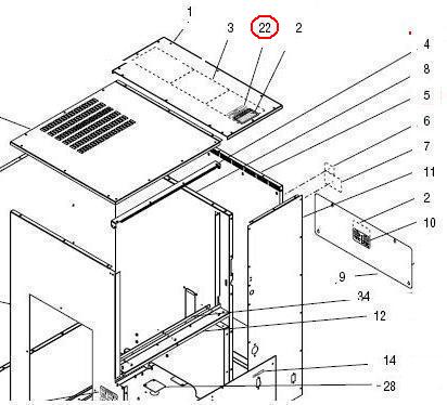 Decal, Warning Moving Parts