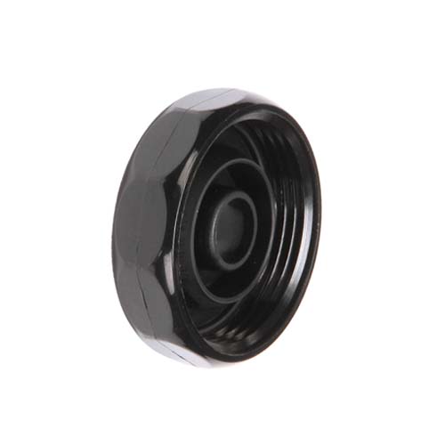 Bonnet, Faucet Black Plastic