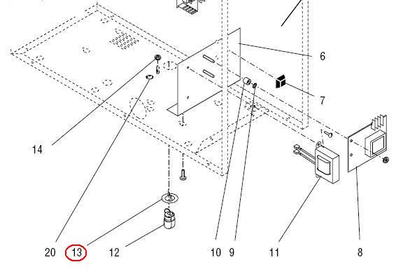 Adapter Washer Strain Relief