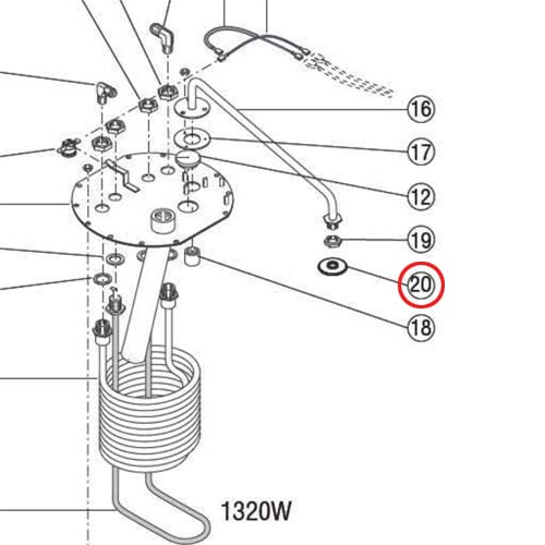 Sprayhead 1 Hole-Sst (1-182)