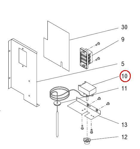 Thermostat Ay,210F Max(Lcc/Lc