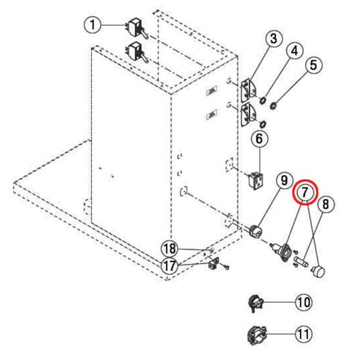 Fuseholder W/Knob, 20Amp 300V