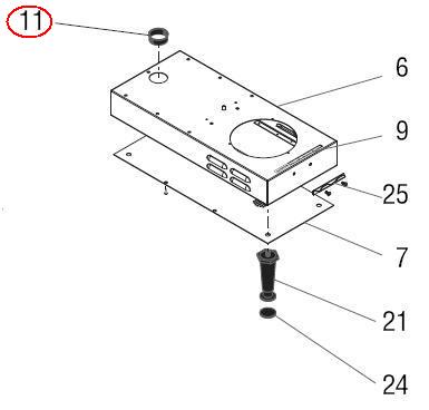 Bushing, Snap-1.500 Dia Mtg Hl