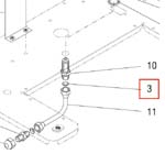 Gasket, 0.375 Flare- Copper