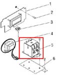 Contactor, 3-Pole-208/240 Vac